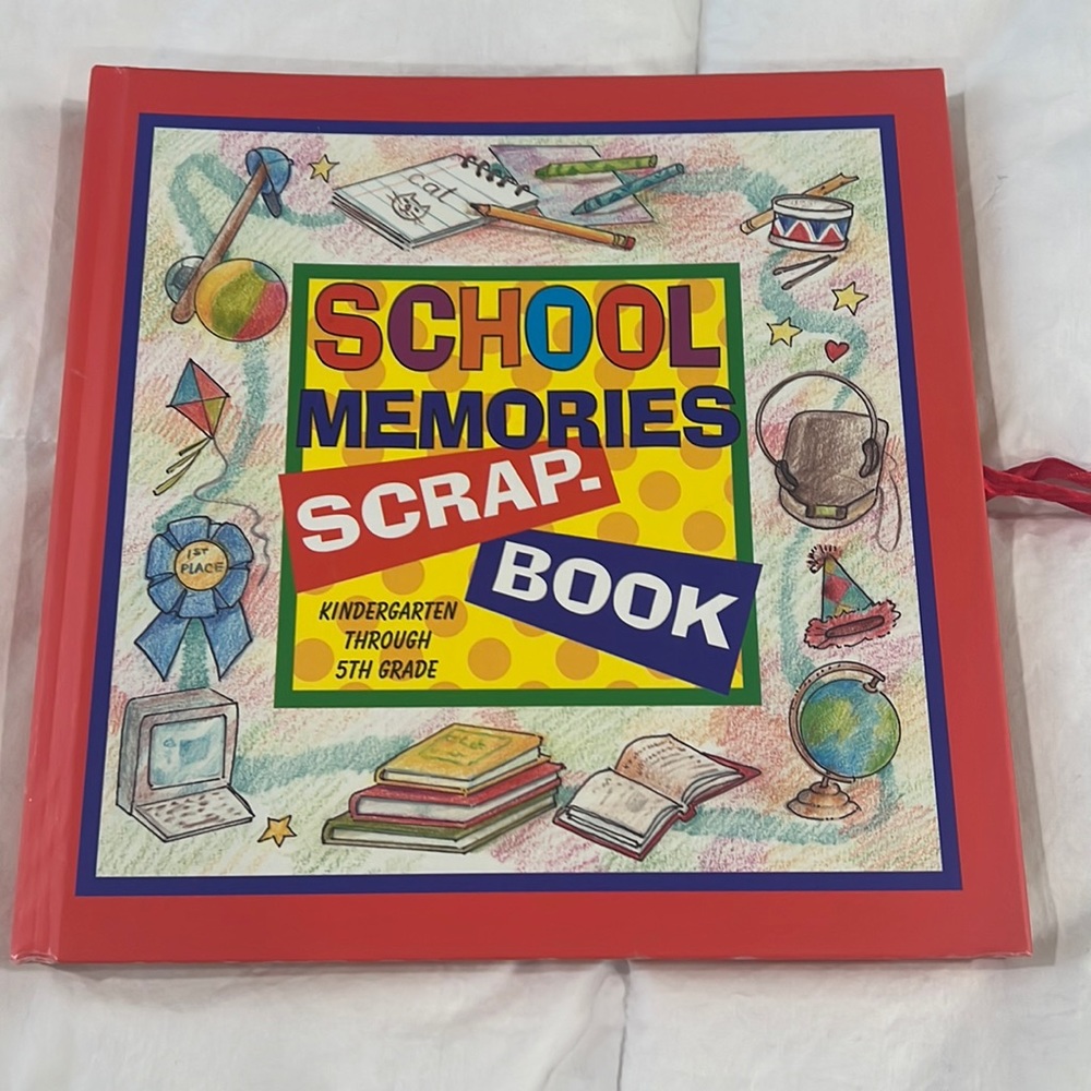School memories scrap-book Kindergarten through 5th grade Nichols Publishing